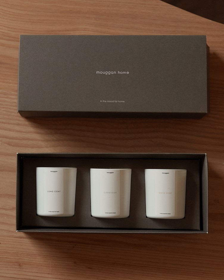 香氛蠟燭 70G 三入組-mouggan home