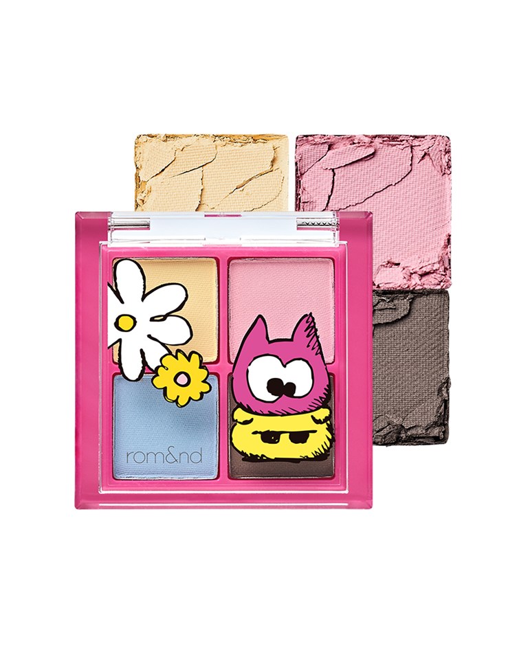 rom&nd X ZO&FRIENDS 勝過眼皮眼影迷你盤
