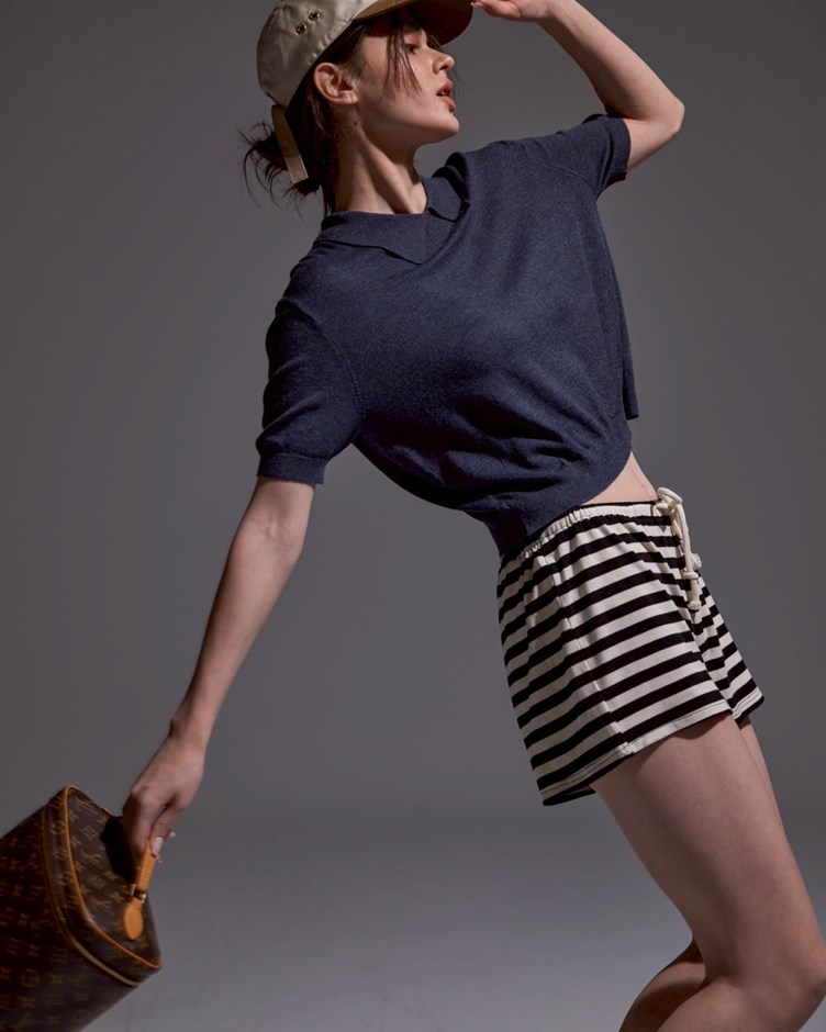 Breeze Knit Polo Short Sleeves Top