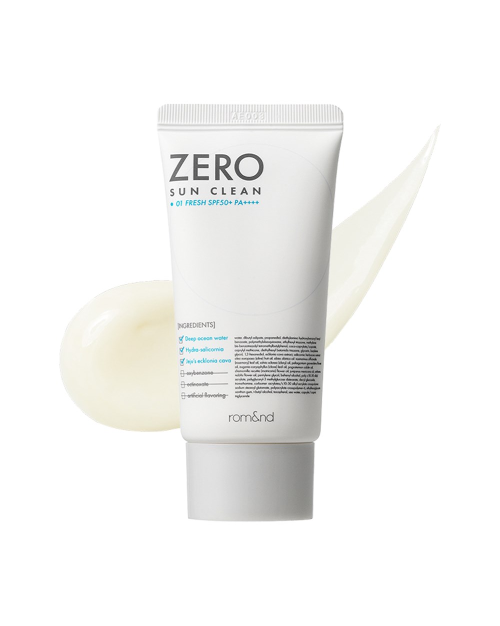 rom&nd零觸感防曬乳 SPF50+ PA++++
