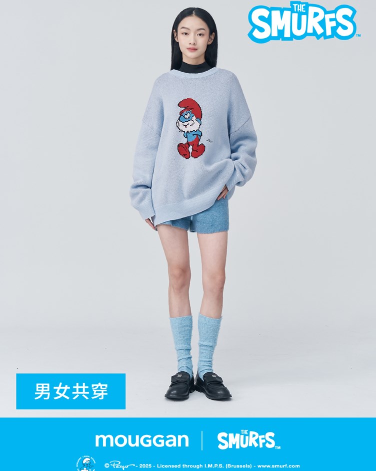SMURF系列毛衣 (老爹)