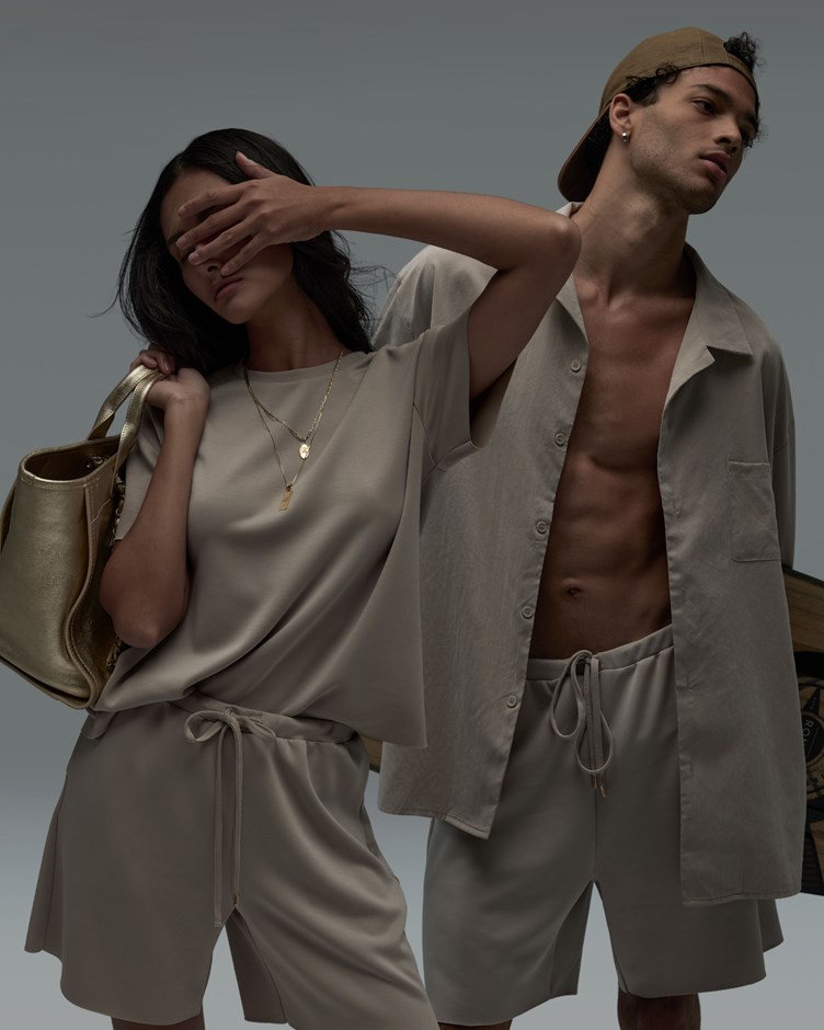 雲朵 UNISEX 抽繩休閒短褲