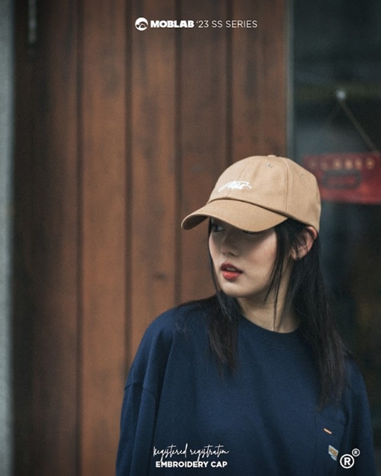 MOBLAB SS EMBROIDERY CAP 刺繡老帽