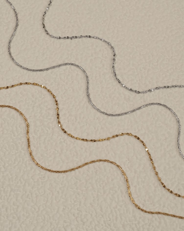 歐美金屬細鍊組(2入)