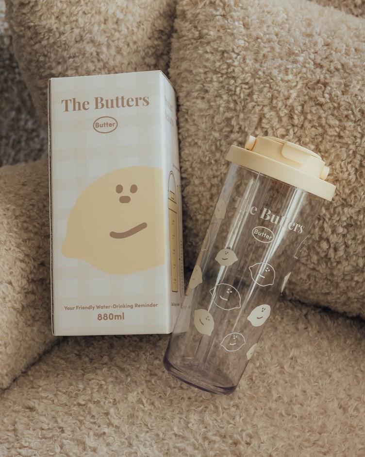 奶油家族隨身水壺