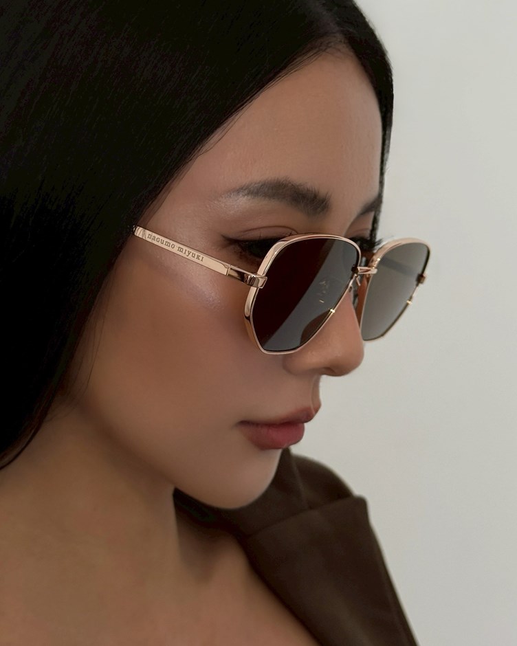 miyuki品牌金屬細框墨鏡