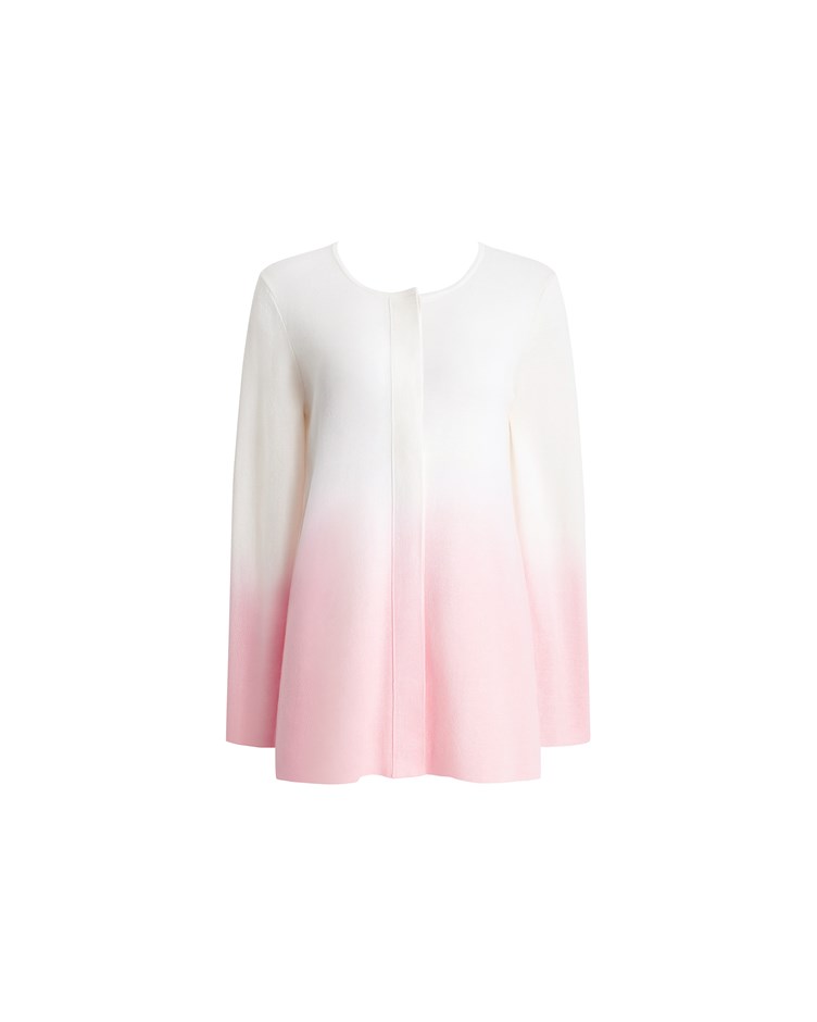 Blush Ombré Knit Cardigan