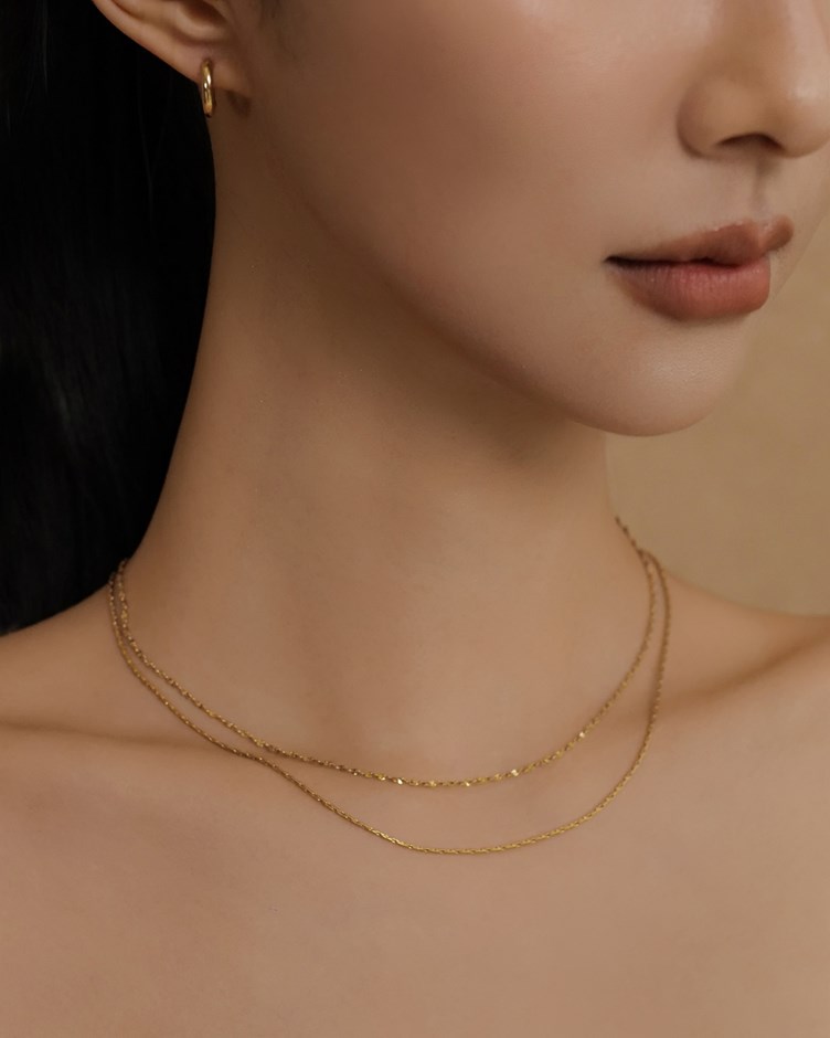 歐美金屬細鍊組(2入)