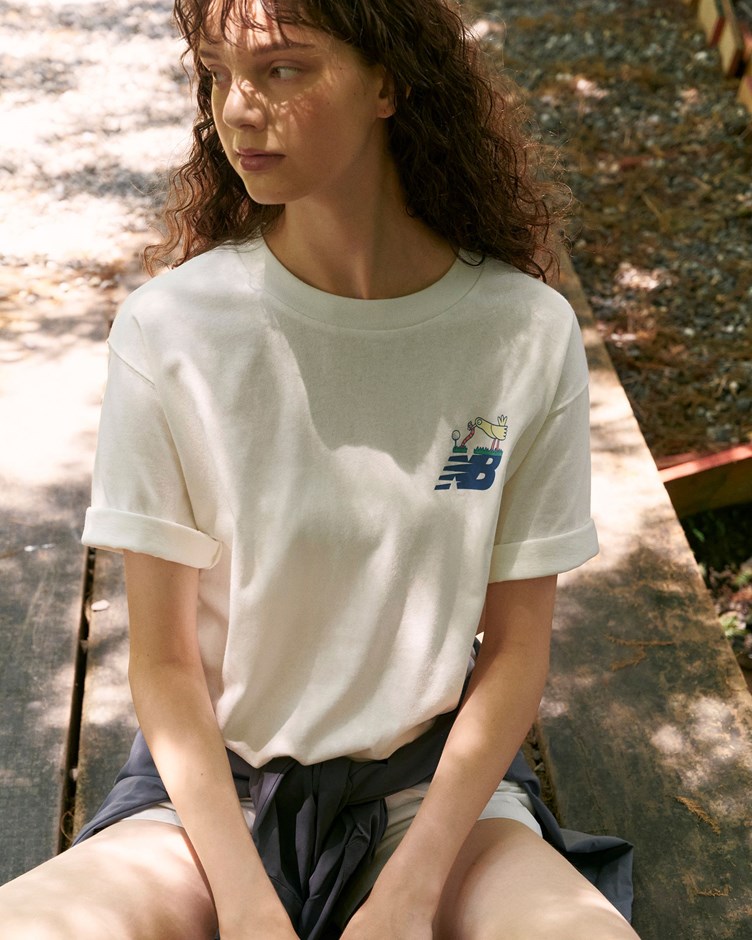 NEW BALANCE 高爾夫印花TEE