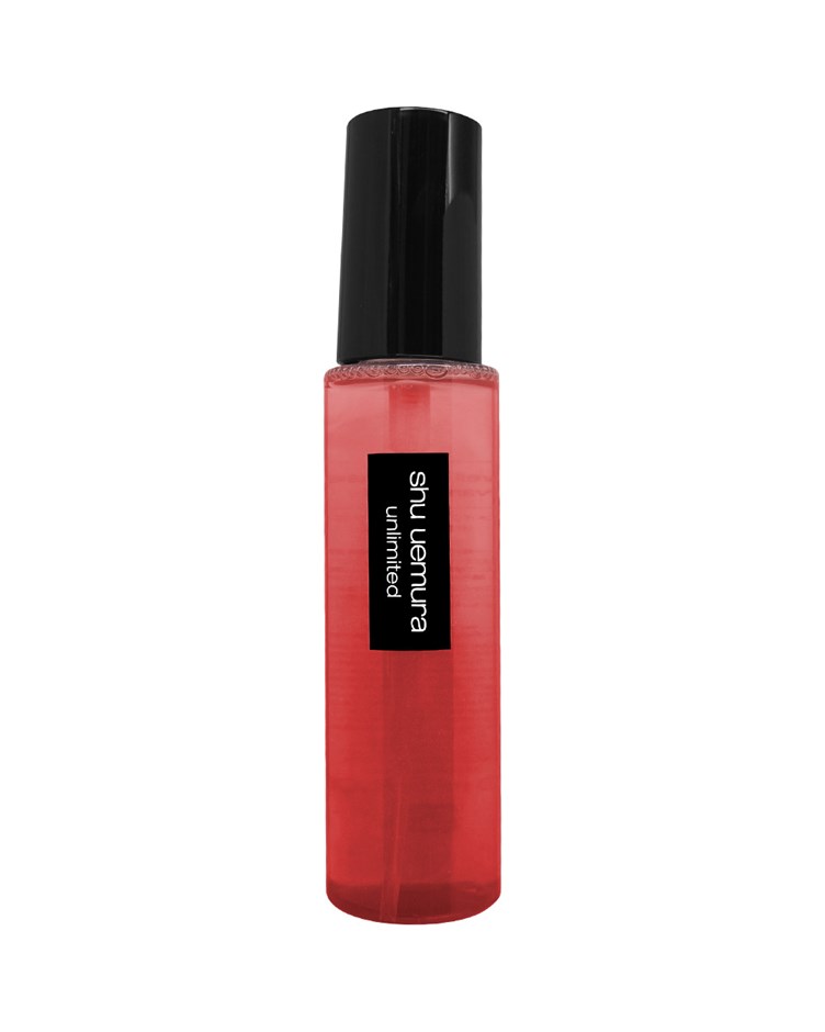 植村秀 無極限緋紅亮顏定妝噴霧(100ml)(專櫃公司貨)