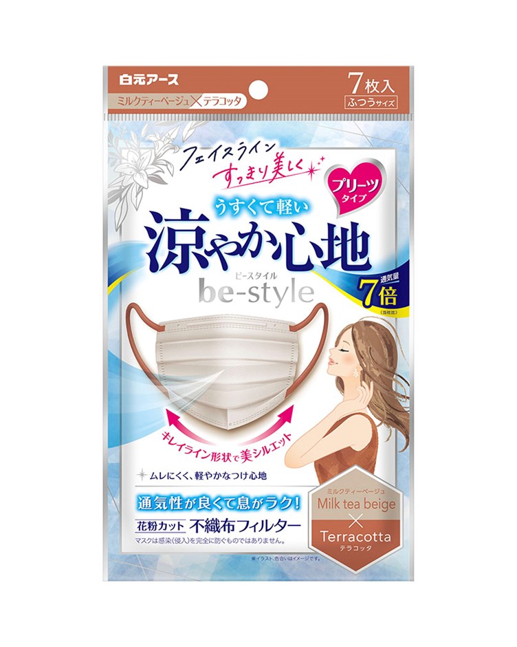 涼感透氣舒適口罩 7入