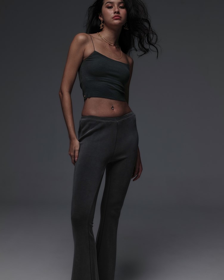 ☁️ 雲朵高彈顯瘦喇叭長褲