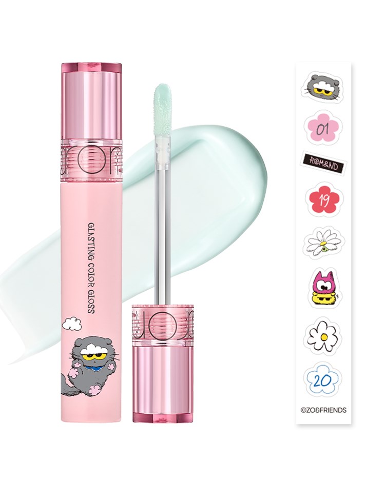 rom&nd X ZO&FRIENDS 天使光糖漿唇蜜(含貼紙)