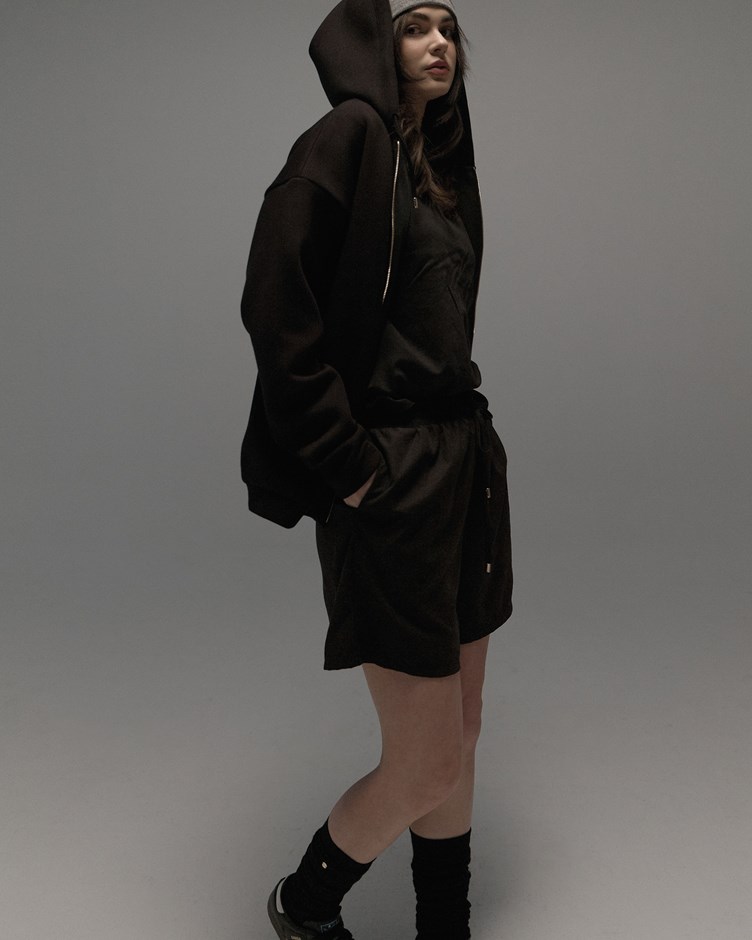 輕奢觸感｜ 中性輕薄抽繩短褲