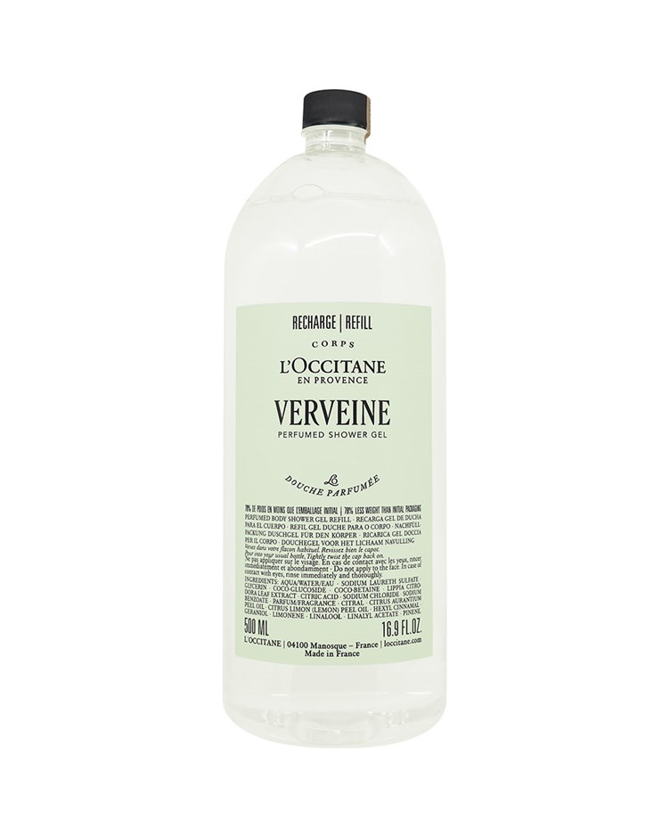 歐舒丹 馬鞭草沐浴膠補充瓶(500ml)(專櫃公司貨)