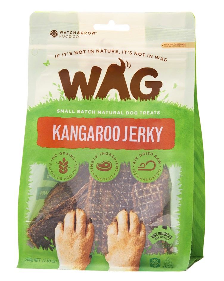 WAG 天然澳 | 袋鼠肉條 200g
