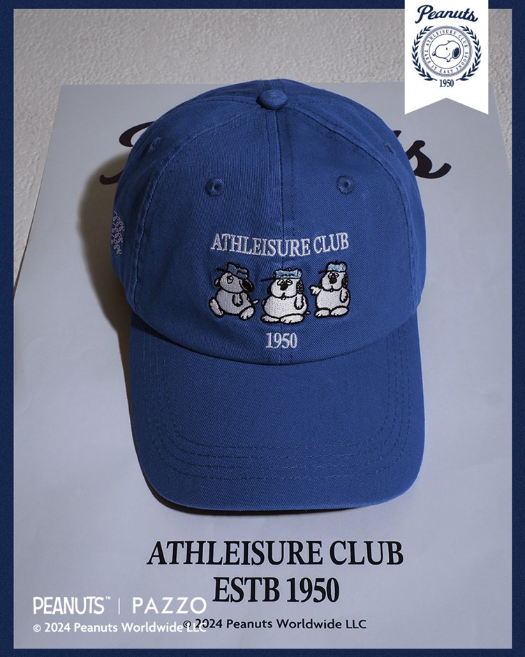 PEANUTS ATHLEISURE CLUB棒球帽