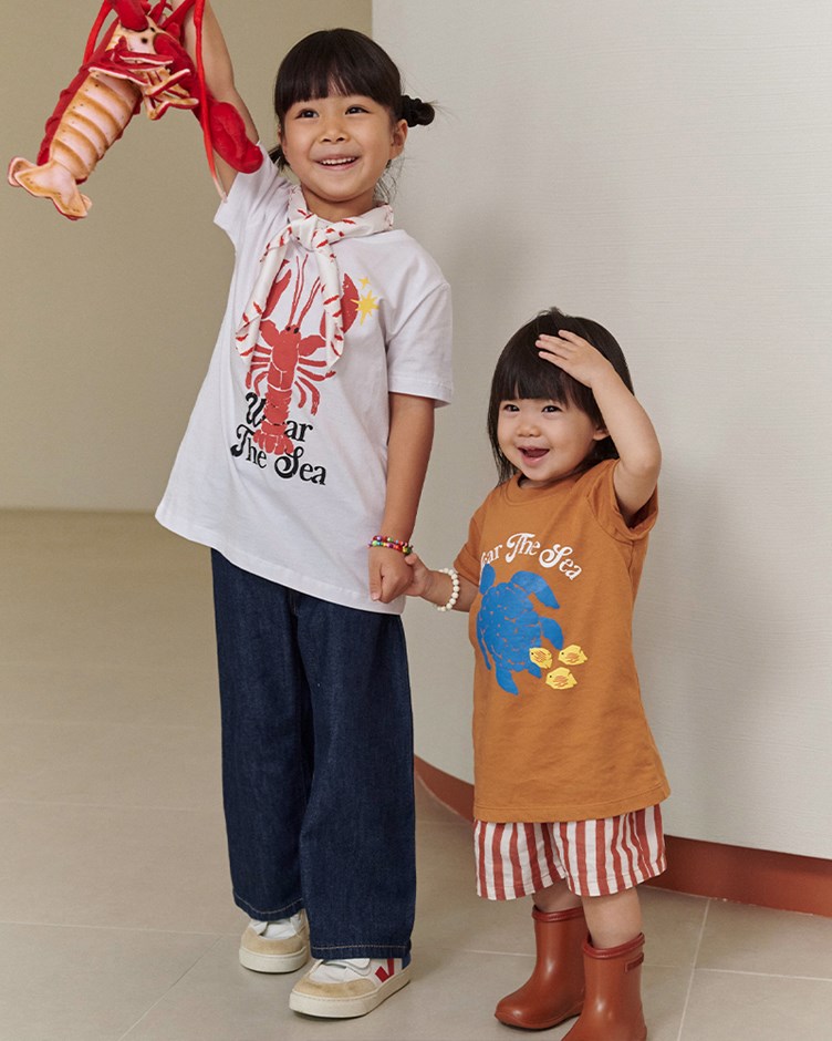 (預購8月中出貨)Wearthesea海洋公益TEE(小童)