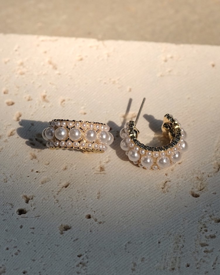 MAISON M 凡爾賽法式珍珠耳環