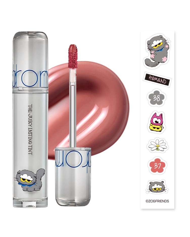 rom&nd X ZO&FRIENDS 果汁唇釉2.0(含貼紙)