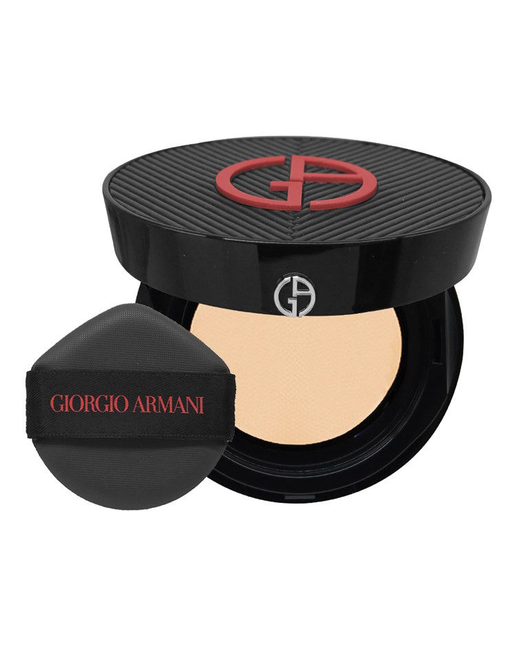 GIORGIO ARMANI 超持妝絲絨水慕斯無瑕氣墊粉餅(粉蕊)(#2)(14g)+粉盒(專櫃公司貨)