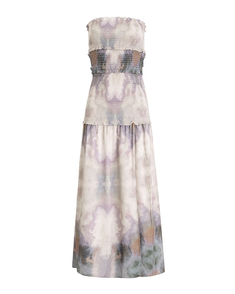 waves holiday dress