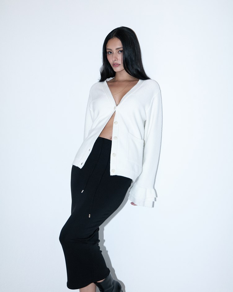 雲朵彈性顯瘦鉛筆裙