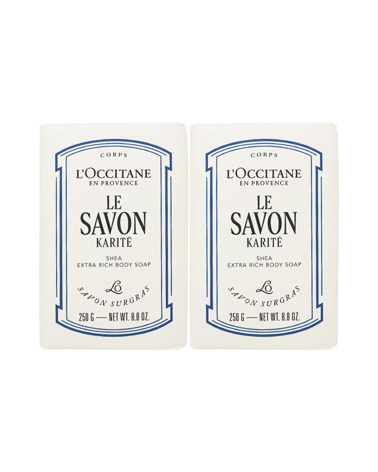 歐舒丹 乳油木牛奶皂(250g)*2(專櫃公司貨)