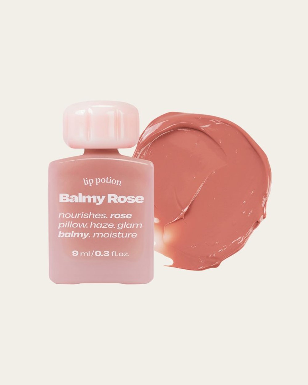 裸感奶油玫瑰唇釉