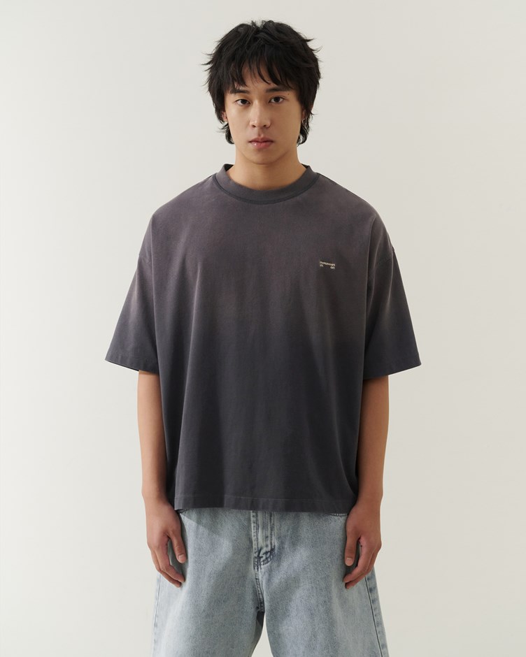 水洗LOGO寬版TEE( Air Boxy TEE )