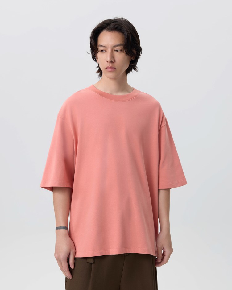 中性純棉寬版短袖TEE（剛剛好寬TEE）