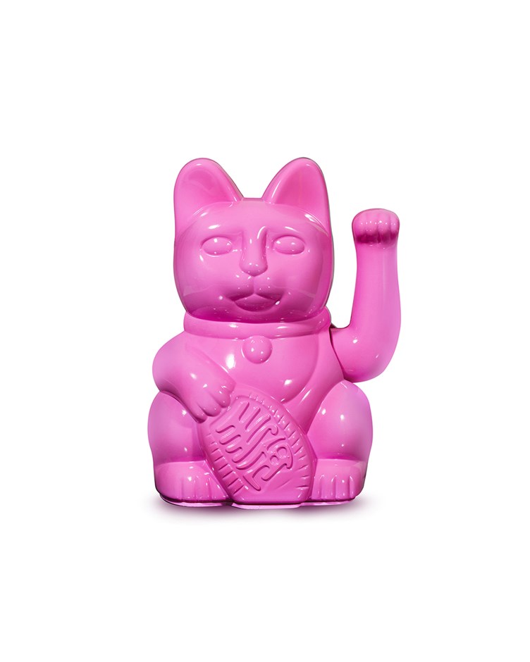 DONKEY PRODUCTS - 限定款招財貓 螢光亮粉
