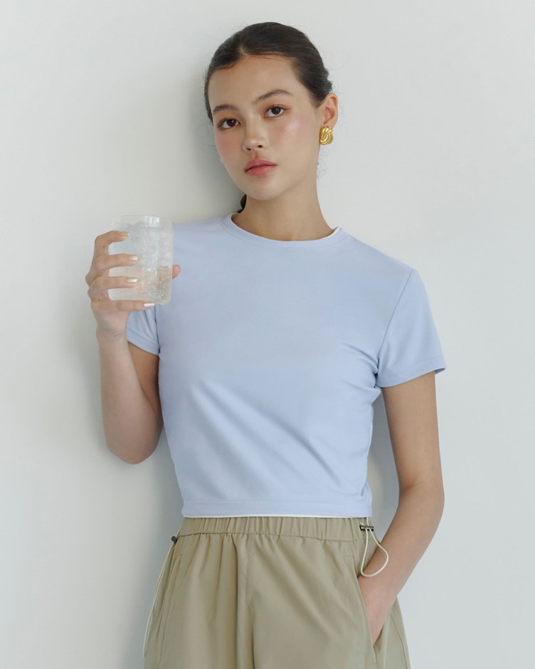雪肌絨 – 超沁涼百搭短袖上衣