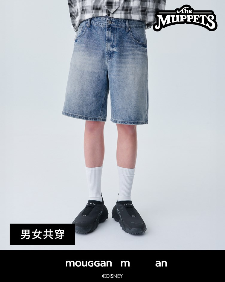 MUPPETS系列丹寧短褲