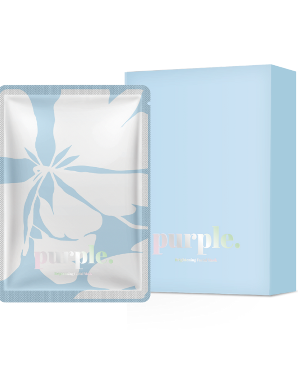 Purple波靚植萃嫩白面膜 - 5片