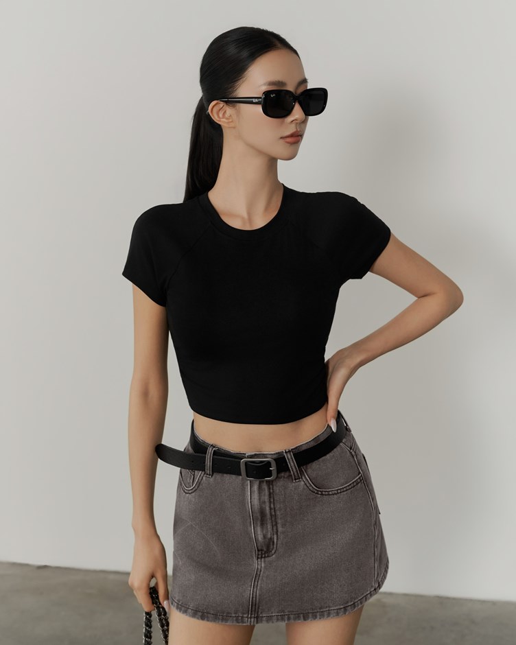 側抓皺棉質BRATEE