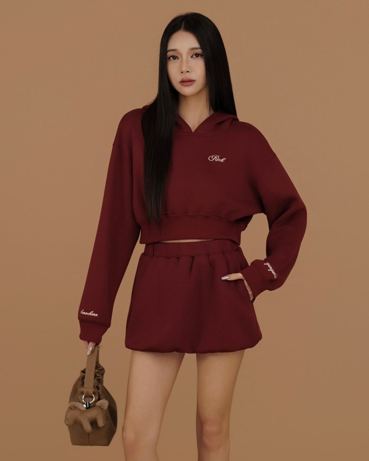 RICH好運棉質短版帽TEE