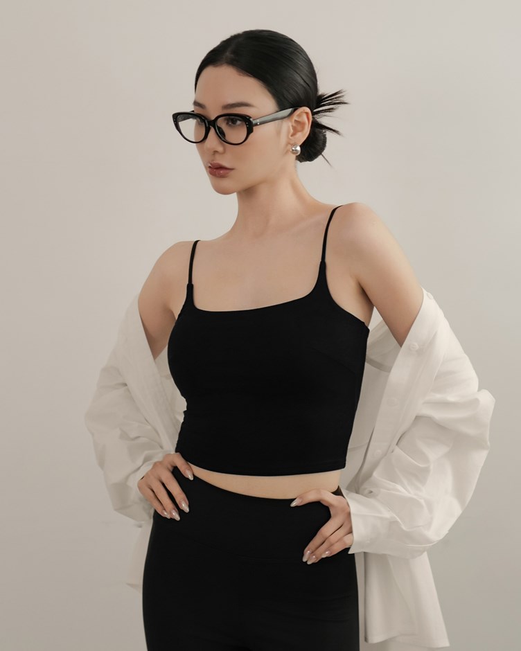 彈力天絲圓領BRATOP