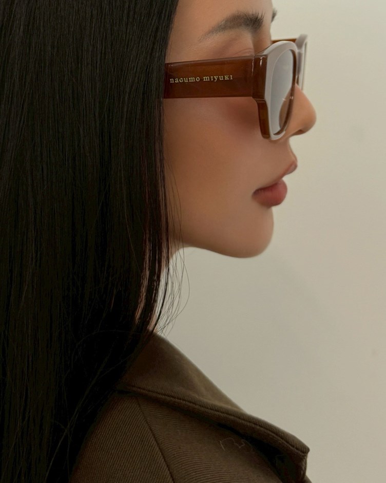 miyuki品牌經典方框墨鏡