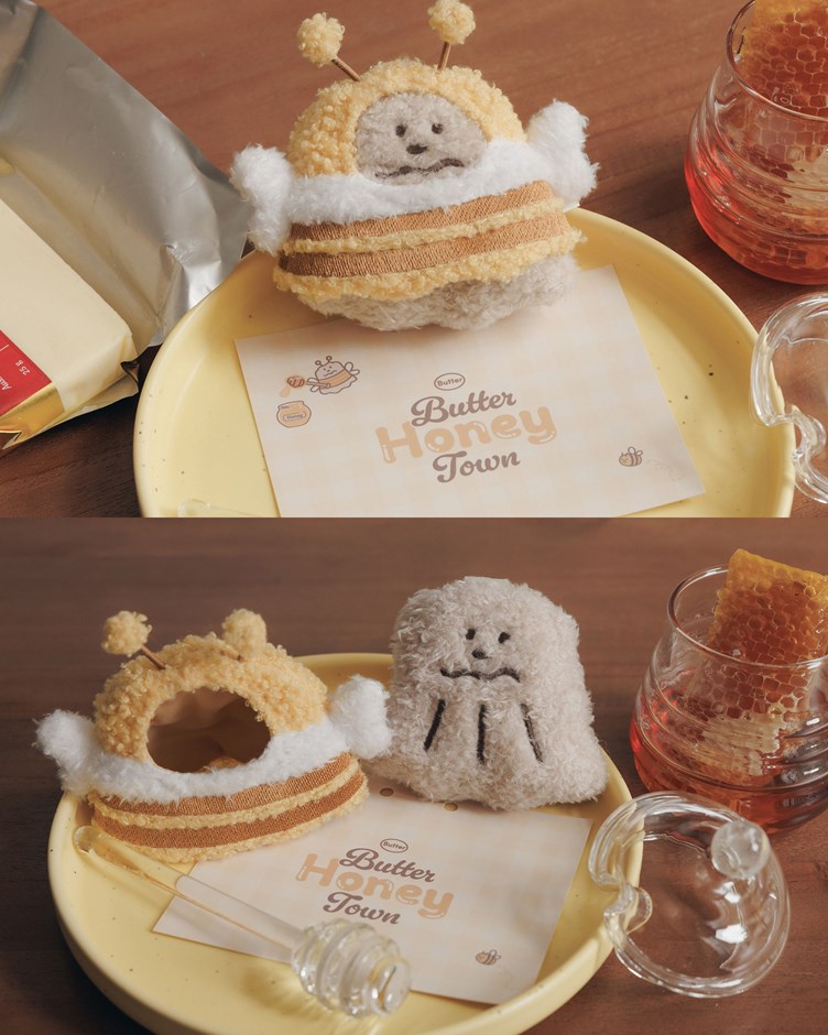 可露露蜜蜂娃娃吊飾