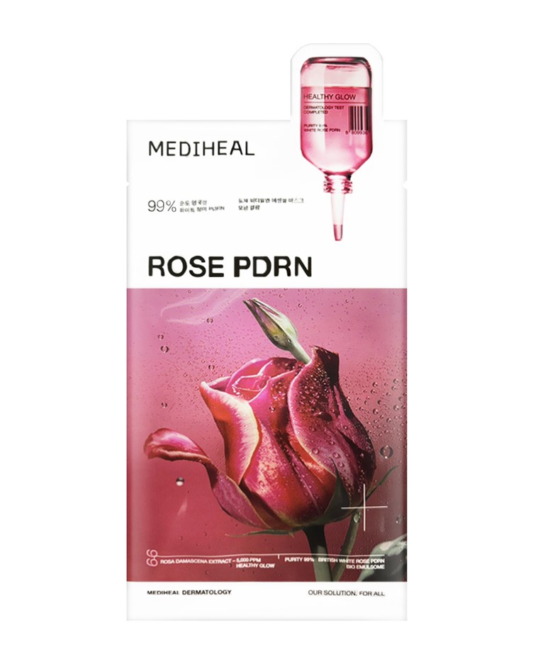 MEDIHEAL 精華面膜(積雪草/茶樹/玫瑰/維他命C/膠原彈性)