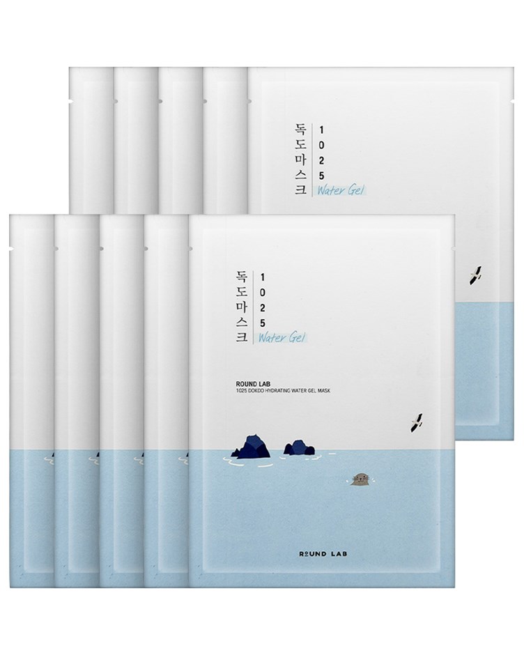 ROUND LAB 1025 獨島深海舒緩凝膠面膜 10片
