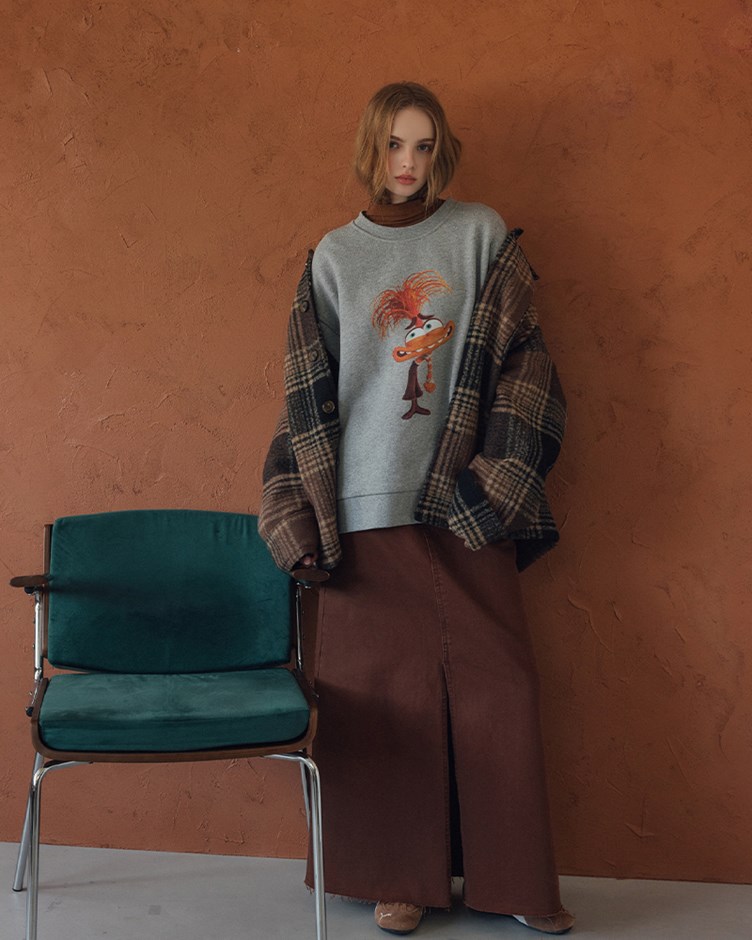 (預購11月下旬出貨)腦筋急轉彎閃亮衛衣(Pixar系列)