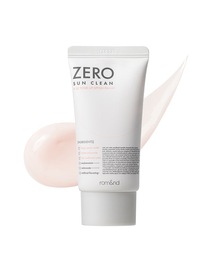 rom&nd零觸感防曬乳 SPF50+ PA++++