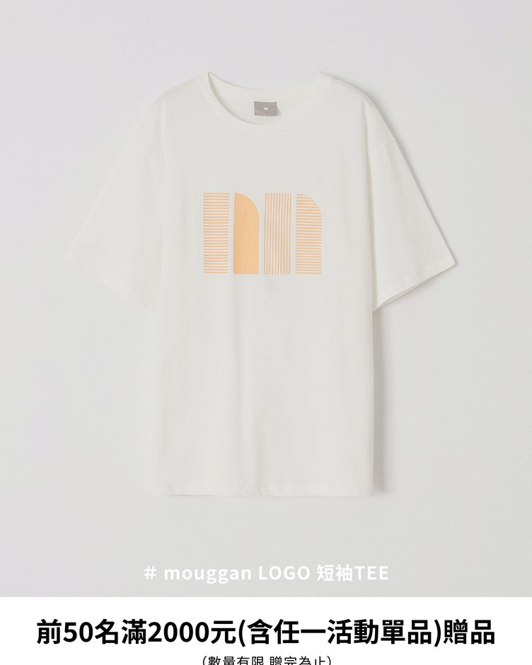 mouggan LOGO 短袖TEE