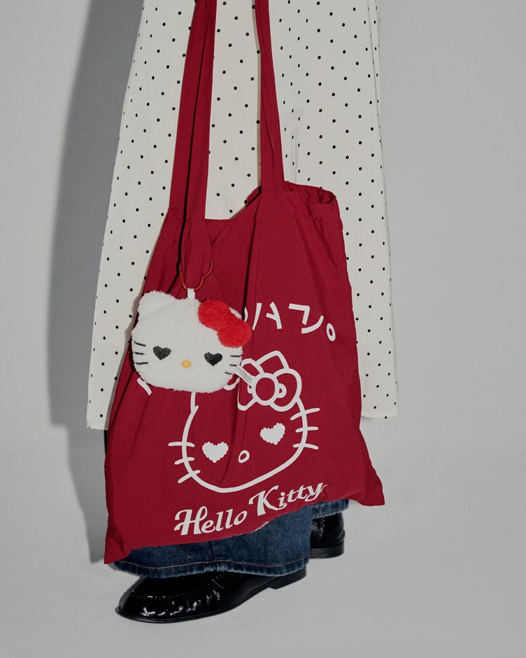 HELLO KITTY大臉吊飾收納包