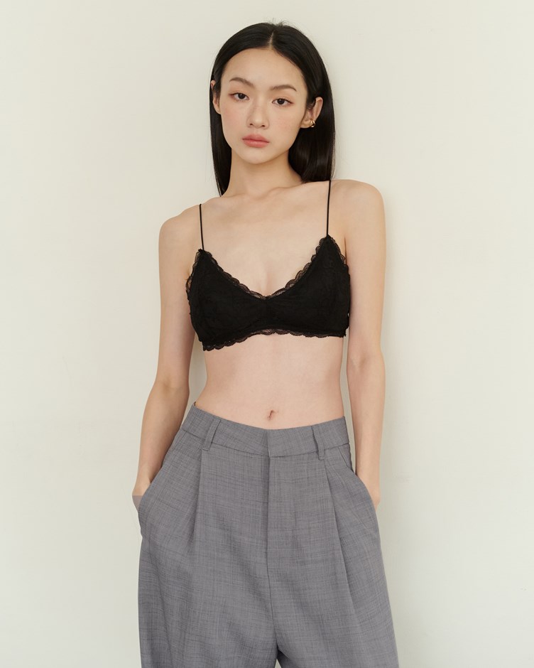 薄襯無鋼圈蕾絲bralette
