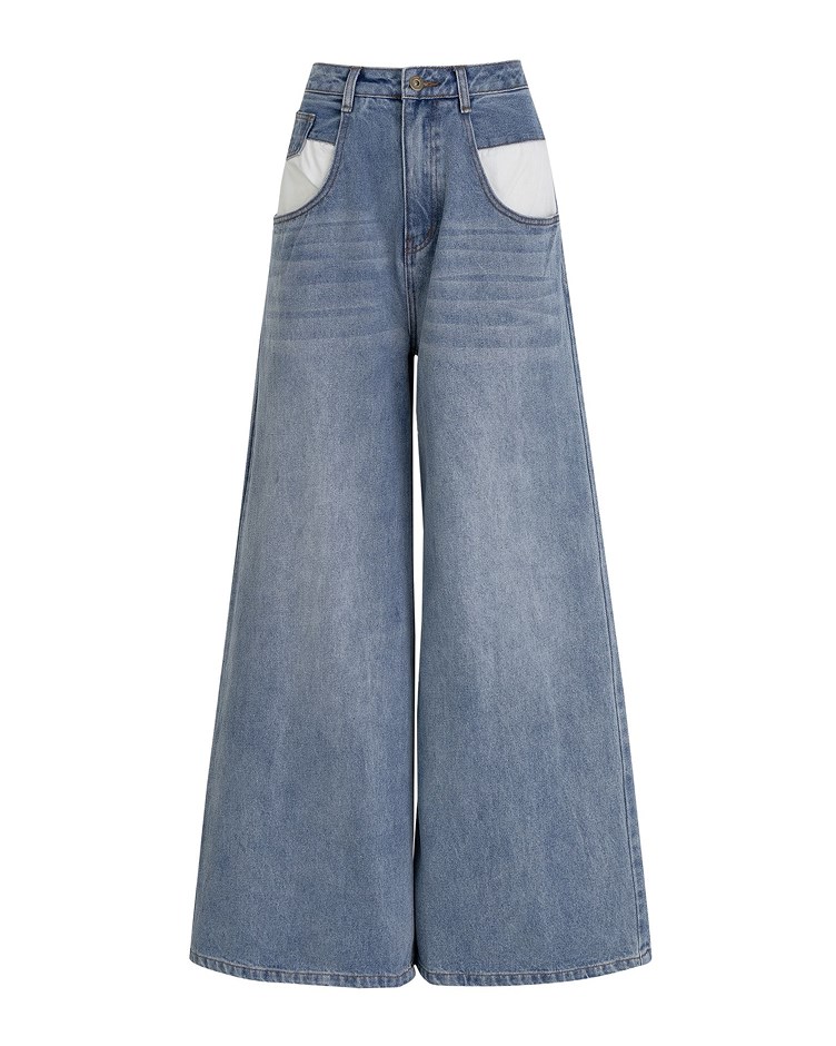 beneath pocket denim jeans