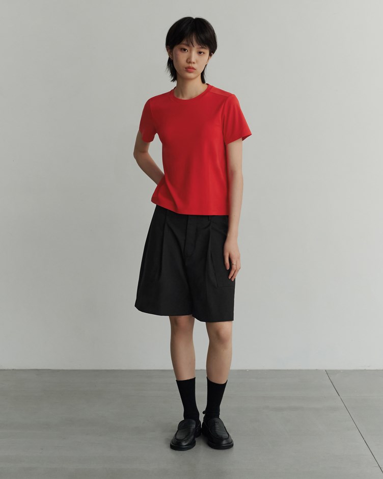 合肩短袖TEE 2.0 (涼感收肉TEE)