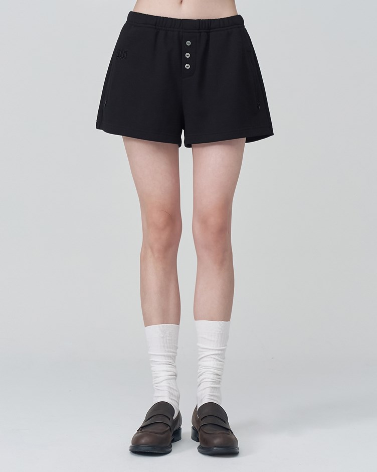棉質抽繩短褲